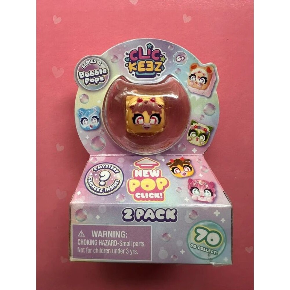 Clickeez 2-Pack Bubble Pops/ Click Keys Keez